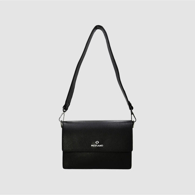 BLADE - Borsa a tracolla in pelle - NERO - MIDMAIND™ | BRAND