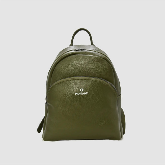 BOX REGALO - Borsa PETITE + Zaino FLOW - VERDE MILITARE - MIDMAIND™ | BRAND