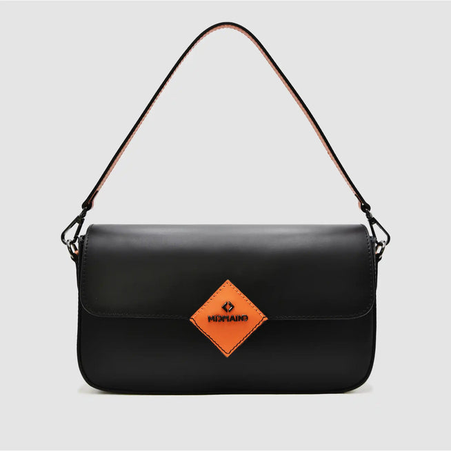 MIND - Borsa baguette in pelle - ARANCIONE - MIDMAIND™ | BRAND