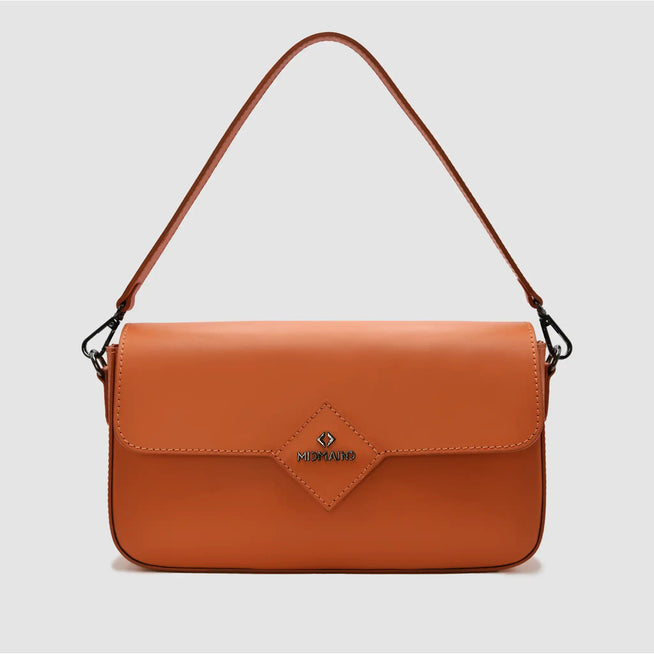 MIND - Borsa baguette in pelle - ARANCIONE - MIDMAIND™ | BRAND