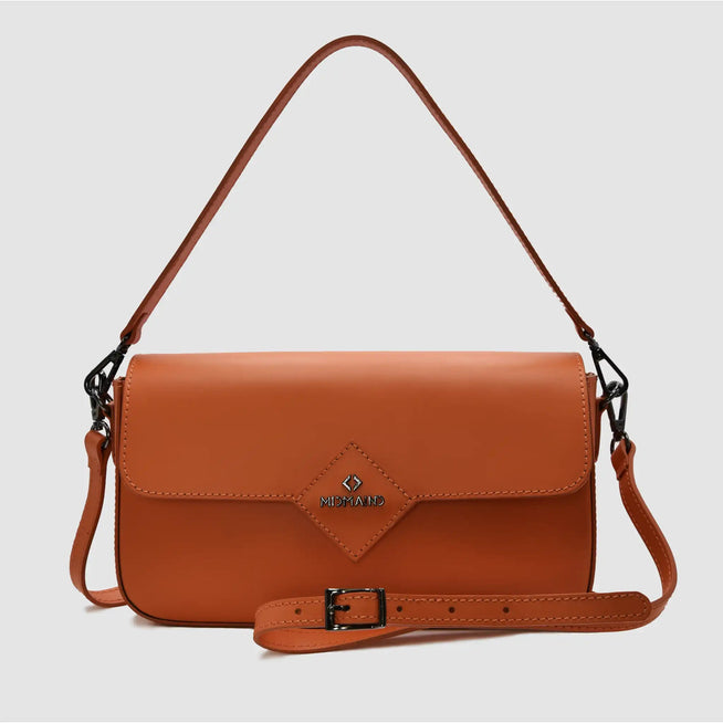 MIND - Borsa baguette in pelle - ARANCIONE - MIDMAIND™ | BRAND