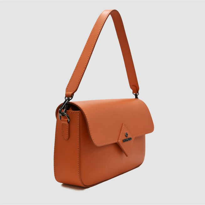 MIND - Borsa baguette in pelle - ARANCIONE - MIDMAIND™ | BRAND