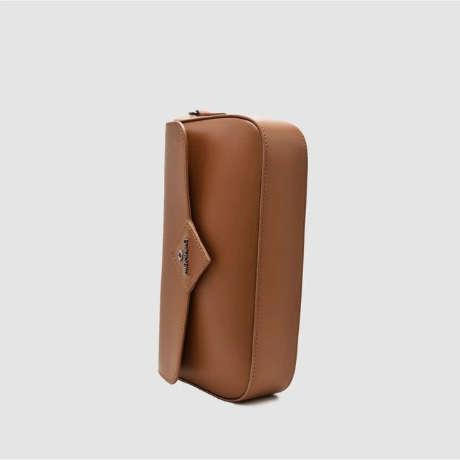 MIND - Borsa baguette in pelle - CAMEL - MIDMAIND™ | BRAND