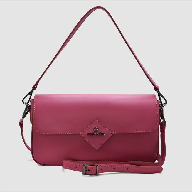 MIND - Borsa baguette in pelle - FUCSIA - MIDMAIND™ | BRAND