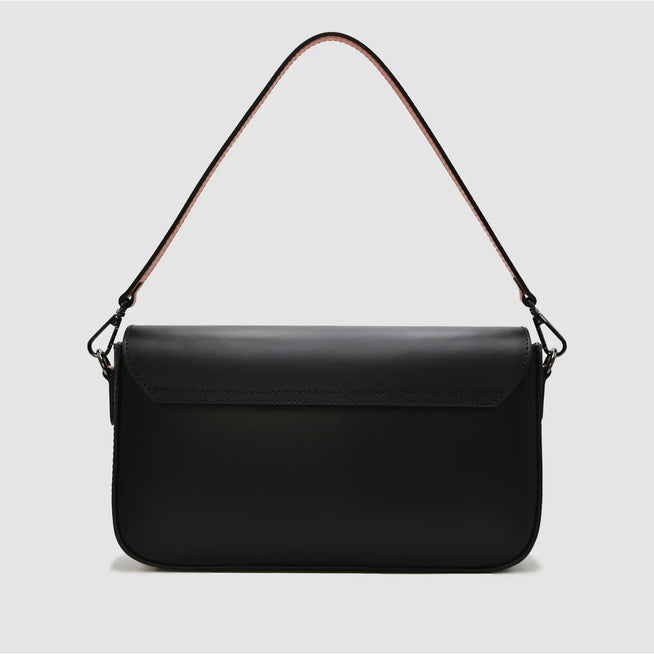 MIND - Borsa baguette in pelle - NERO - MIDMAIND™ | BRAND