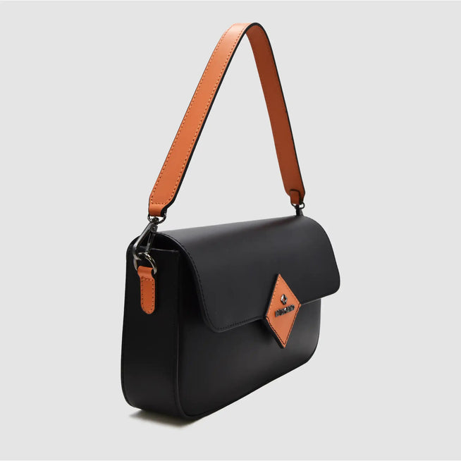 MIND - Borsa baguette in pelle - NERO - MIDMAIND™ | BRAND