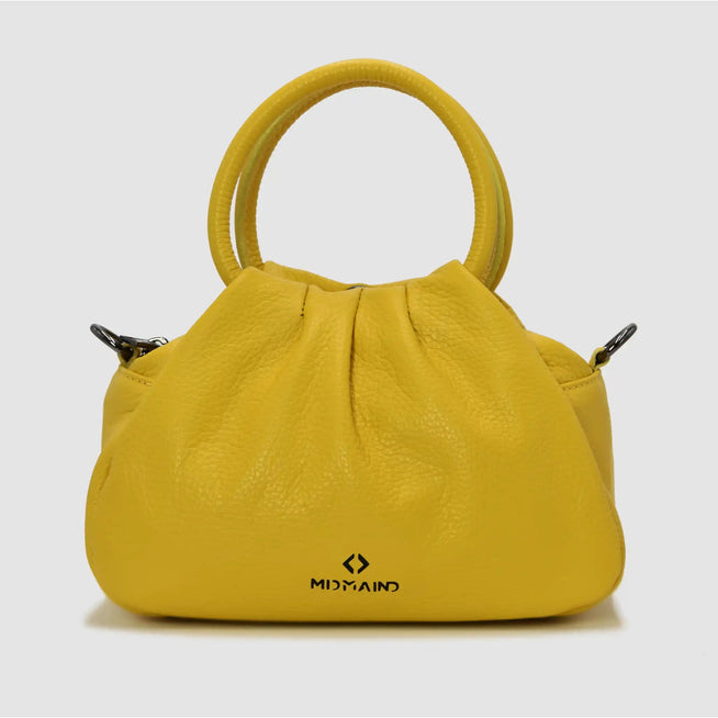 PETITE - Borsa a mano in pelle - ARANCIONE - MIDMAIND™ | BRAND