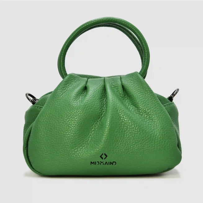 PETITE - Borsa a mano in pelle - PETROLIO - MIDMAIND™ | BRAND